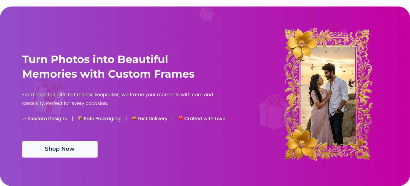 Sai Ram Studio - Personalized Gifts & E-Commerce Platform